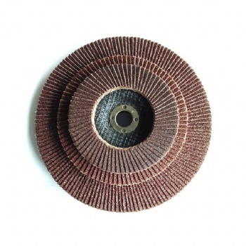 4 Inch 36#-120# 100*16mm A/O flap disc with fiberglass backing pad