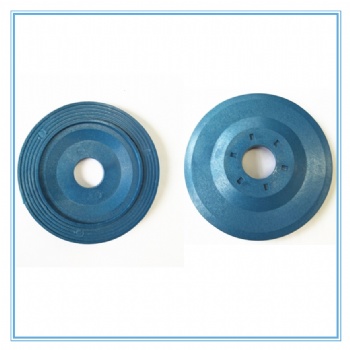 75mm blue color plastic backing pad for making flap discs