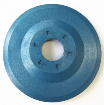 75mm blue color plastic backing pad for making flap discs